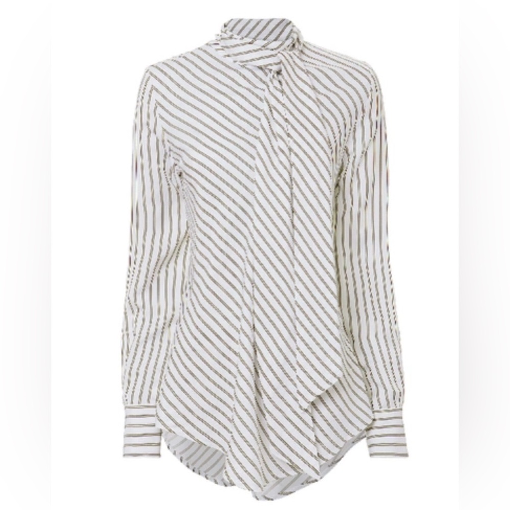 See by Chloe Ascot Tie Blouse